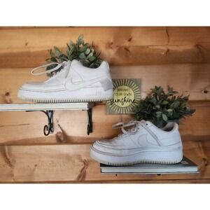 Nike Air Force 1 Jester XX‎ Triple White 2018 Size 8.5 Women's